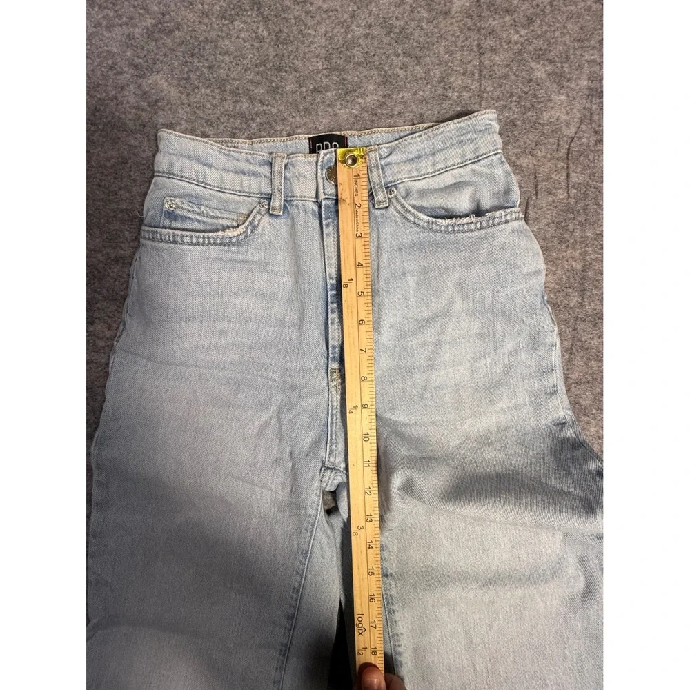 BDG Urban‎ Outfitters High & Wide Leg Jeans Light Wash Blue Size 24 OB1495394
